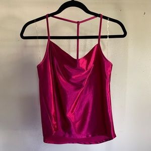 Fuchsia is tank blouse